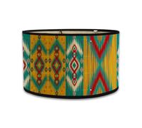 GIWFBQTR Paralume Stampato Paralume Ovale 30 * 30 * 20CM Paralume Vintage per Lampadari e Lampade da Terra B