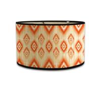 GIWFBQTR Paralume Stampato Paralume Ovale 30 * 30 * 20CM Paralume Vintage per Lampadari e Lampade da Terra A