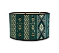 GIWFBQTR Paralumi Stampa Paralume Ovale 30x30x20CM Paralumi Vintage per Lampadari e Lampade da Terra I