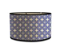 GIWFBQTR Paralumi Stampa Paralume Ovale 30x30x20CM Paralumi Vintage per Lampadari e Lampade da Terra J