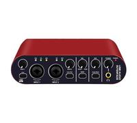 GIWFBQTR Piccolo Mixer Driver con Effetti Digitali, Scheda Audio Esterna Collegata al Computer Portatile, Sintonizzatore Portatile