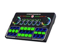 GIWFBQTR X50 Scheda Audio Live Mixer Audio Registrazione Desktop Canto BT OTG Trasmissione Digitale Perdita per Podcasting Gioco A