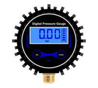 Giwnhvx 0-200PSI LCD Manometro di Pressione dei Pneumatici Digitale Auto Pneumatico Air PSI Misuratore 1/4 Pollice