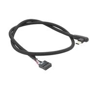 Giwnhvx 1 cavo USB a 9 pin a tipo C per scheda madre del computer, linea di anti-schermatura migliora la stabilità e la velocità, 60 cm,