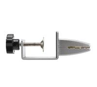 Giwnhvx 1 morsetto per starnuti per scrivania, per pannelli acrilici spessi da 0,3 cm a 2,5 cm, morsetto regolabile a forma di C
