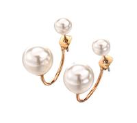 Giwnhvx 1 paio di orecchini di perle alla moda per le donne ()