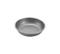 Giwnhvx 1 PCS Outdoor Cookware Camping Dinner Plate Heat- e - Pure Titanium Picnic Plate,117Mm