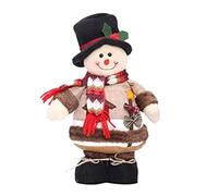 Giwnhvx 1 pezzo di decorazioni natalizie in tessuto come indicato, 34 x 20 cm, per decorare la tavola di Natale, ornamenti da tavola di Natale.
