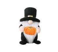 Giwnhvx 1 Pezzo Giorno del Ringraziamento Harvest Festival Abbracciare Zucca Chef Cappello Rudolph Ornamenti Bambola Autunno Gnome Peluche Bambola Regali Maschio