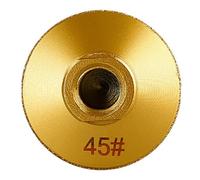 Giwnhvx 1 Pezzo M14 2 Pollici Rettifica Piatto Diamantato Brasato Abrasivo Lucidatura Pietra Marmo Quarzo Pavimentazione 45#