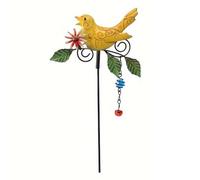 Giwnhvx 1 Pz. Paletto da Giardino in Metallo per Uccelli. Campanella A in Metallo con Campana. Decorazioni per Esterni. Decorazioni Natalizie per Uccelli da Giardino. Campanella A, Resiste