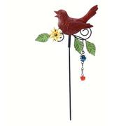 Giwnhvx 1 Pz. Paletto da Giardino in Metallo per Uccelli. Campanella A in Metallo con Campana. Decorazioni per Esterni. Decorazioni Natalizie per Uccelli da Giardino. Campanella A, Resiste