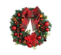 Giwnhvx 1 pz palla di Natale con rosso come indicato 40 x 37,5 x 8,5 cm decorazione natalizia per la finestra del centro commerciale
