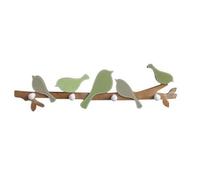 Giwnhvx 1 pz uccello a forma di gancio portasciugamani appendiabiti appendiabiti appendiabiti ganci appendiabiti appendiabiti appendiabiti in legno gancio gioielli parete gancio D