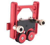 Giwnhvx 1 set di guide regolabili multiuso trasparente anti rimbalzo di sicurezza spingendo strumento ausiliario rosso