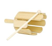 Giwnhvx 1 Set Di Strumenti Musicali A Toni, Strumento Di Apprendimento Precoce, Colore Legno