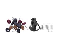 Giwnhvx 1 Set Elettrico Trapano A Mano Utensili Elettrici Fresa Legno Frese Cutter Set & 12 Pz Lucido Ruota Buffer Spazzola Abrasiva
