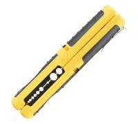Giwnhvx 1 spelafili multifunzione portatile a penna, cavo di rete, filo, cavo coassiale, tagliafili, 10-20 AWG, giallo