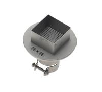 Giwnhvx 1 ugello BGA SMD Saldatura Ugello 850 Ad Aria Calda Saldatura Ugelli, Universale BGA Ugello Saldatura Accessori 28x28mm