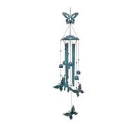 Giwnhvx 1 x campanelli eolici a , campanelli eolici in metallo blu all'aperto regali blu per le donne decorazioni a decorazione esterna