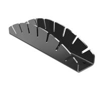 Giwnhvx 1 x supporto per cappellini da baseball, organizzatore di berretti in acrilico, portaoggetti per berretti da baseball, organizzatore di cappellini installazione, A