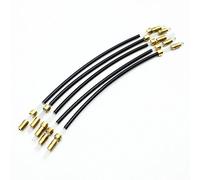 Giwnhvx 1 x tappo per violoncello con protezione antiscivolo con occhiello in metallo e 5 corde per coda di violino in nylon con vite in ottone per violino 3/4 4/4 nero