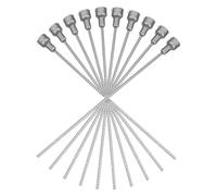 Giwnhvx 10 aste di estensione per fiori da appartamento per piante da appartamento, tubo per acqua, estensioni per piante da interno, stelo per fiori in plastica,