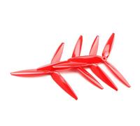 Giwnhvx 10 Coppie Di Eliche 7 Pollici 7X4X3 3 Lame CCW+CW PC per Drone FPV RC 7 Pollici 8 Pollici C
