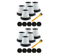 Giwnhvx 10 filtri Hepa di ricambio per aspirapolvere portatile DX115 DX115S DX115C