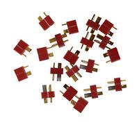 Giwnhvx 10 Paia Connettore Deans Anti-Derapant T Plug + per RC ESC Batteria