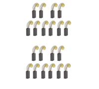 Giwnhvx 10 paia di spazzole in carbonio per motore, 13 mm x 8 mm x 5 mm, parti di ricambio universali per smerigliatrice angolare e levigatrice orbitale