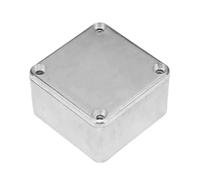 Giwnhvx 10 Pezzi 1590LB Cassa Del Pedale Effetto Chitarra Metallo Pressofuso Alluminio Stomp Box 1,99x1,99x1,22 Pollici