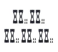 Giwnhvx 10 Pezzi Serie Staffa Metallo per B1 B14 B16 B24 C14 C24 B36 MN D90 D91 Rc Kit Parti di DIY Metallo Aggiornamento Auto Nero