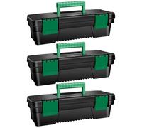 Giwnhvx 10 Pollici Scatola di Strumenti di Plastica Scatola di Immagazzinaggio Strumenti con Maniglia per Falegnameria e Riparazione Elettricista Scatola di Immagazzinaggio Strumenti Portatile
