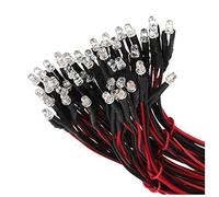 Giwnhvx 10 pz 12V 20cm LED Pre cablato 3mm blu