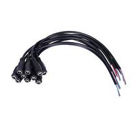 Giwnhvx 10 Pz 12V DC Power Plug Jack Connettore 5.5X2.1Mm con 15 CM per CCTV LED Striscia di Luce