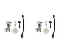 Giwnhvx 10 pz Pompa Olio Filtro Tubo Tubo Linea Olio Ugello Turbina Kit per 4500 5200 5800 45CC 52CC 58CC Motosega Ricambio