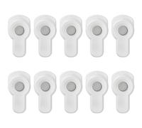 Giwnhvx 10 serrature di sicurezza per porta del forno a microonde di casa, chiusura anti-apertura fissatore senza foro per bambini chiusura di sicurezza serrature protettive