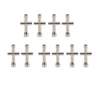 Giwnhvx 10 x accessorio da 4/5/5,5/7 mm, chiave a bussola a croce per chiave RC 80132 per strumento ruota auto modello