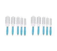Giwnhvx 10 x rullo pettine professionale 5 dimensioni spazzole per capelli resistenti ad alta temperatura rotonda pettine per capelli styling strumento per capelli