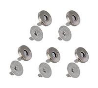 Giwnhvx 100 Imposta i bottoni magnetici chiusura a 18 mm - ideale per cucire, , a mano, abbigliamento, pelle