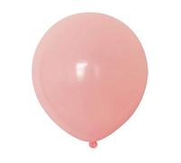 Giwnhvx 100 palloncini spessi in lattice a forma di macaron, 25,4 cm, color caramella, forniture per feste, colore: rosa