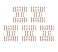 Giwnhvx 100 Pezzi Seria 7.6X1.8 cm Faggio Non Verniciato Non Legno Spille Balaustra per Ristorante DeCor Riparazione Decorazione