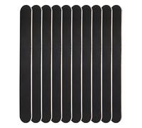Giwnhvx 100 Pezzi Serie Dritto Nero Levigatura Nail Art File Timbro Timbro Smerigliatura Consiglio Manicure