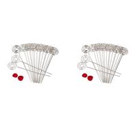 Giwnhvx 100 supporti in metallo per biglietti da visita, memo, foto, carta, note, staffe fai da te, forniture per casa e ufficio, rotonde