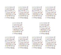 Giwnhvx 1000pcs Persone Dipinte Persone per Modo di Treno (1 A 150)