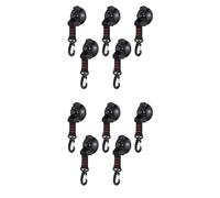 Giwnhvx 10PCS Heavy Duty Ventosa Gancio Auto Ventosa Fibbia Auto Campeggio Fascetta Cavo Auto Tenda Ventosa Ventosa per Auto RV Auto