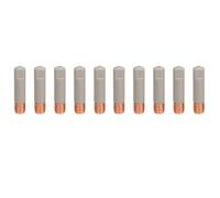 Giwnhvx 10pcs MB15AK Ugello di Saldatura Punte Rivestimento Proteggere M6 Ugello Gas Punta 1.0mm MIG Saldatura Strumento Parti