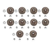 Giwnhvx 10X 3/8 6T tamburo frizione pignone rondella E-Clip Kit per motosega 017 018 021 023 025 MS170 MS180 MS210 MS230 1123