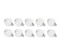 Giwnhvx 10X K5AWW Frusta Filo di Acciaio Frusta In Acciaio Inox Egg Beater Mixer Miscelazione 5QT per Americano